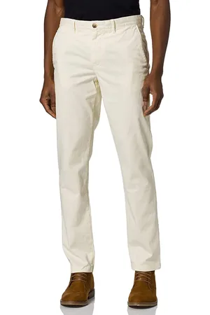 Tommy Hilfiger Broeken, Heren, Wit, W28, Rechte broek