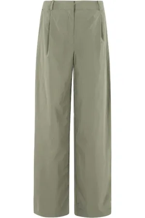 K-Way Broeken, Dames, Groen, S, Nylon, Militaire Stijl Groene Broek