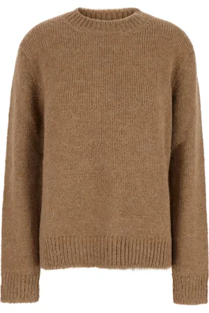Jil Sander Truien, Dames, , S, Wol, wollen trui met ronde hals