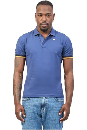 K-Way Tops, Heren, Blauw, L, Katoen, Vincent Polo Shirt