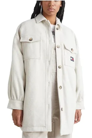 Tommy Hilfiger Jassen, Dames, , S, Wol, Lichtgewicht Jas