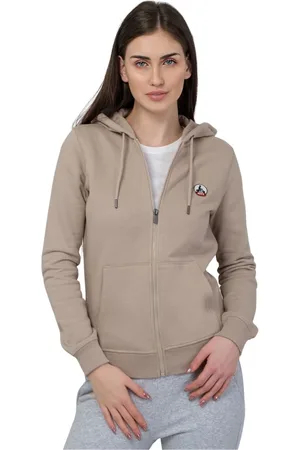 Jott Sweatshirts & Hoodies, Dames, , M, Katoen, Hooded Zip-Up Sweatshirt Oaxaca