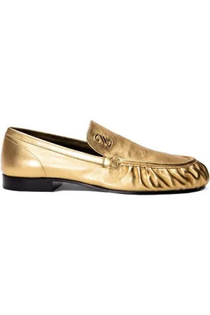 Proenza Schouler Schoenen, Dames, Geel, 39 EU, Leer, Gold Park Loafers