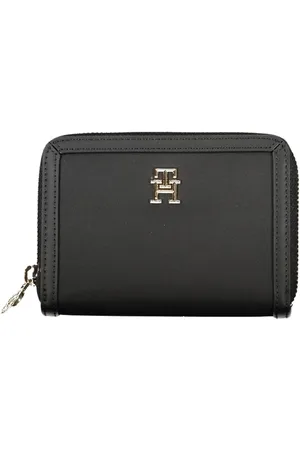 Tommy Hilfiger Accessoires, Dames, Zwart, ONE Size, Polyester, Polyester Portemonnee