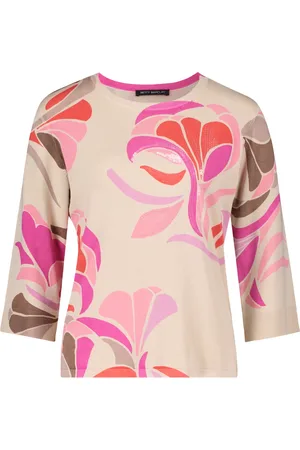 Betty Barclay Truien, Dames, Veelkleurig, 4Xl, Pailletten, Bloemen Paillet Fijngebreide Trui