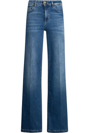 Liu Jo Jeans, Dames, Blauw, W29, Katoen, Stijlvolle Katoenmix Jeans