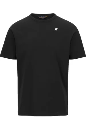 K-Way Tops, Heren, Zwart, S, Katoen, Adame T-Shirt