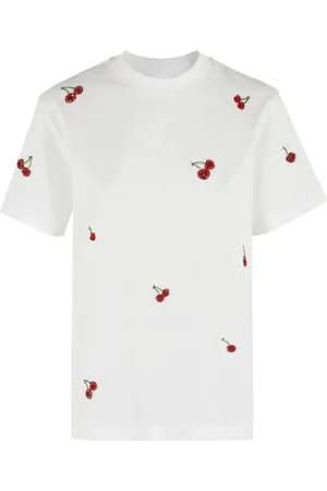 Des Phemmes Tops, Dames, Wit, S, Klassiek T-shirt