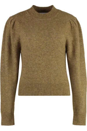 Isabel Marant Truien, Dames, , S, Wol, Cozy wollen trui met ronde hals