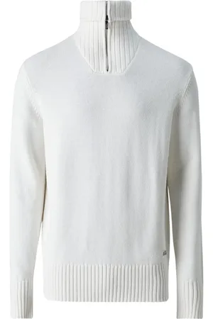 Karl Lagerfeld Truien, Heren, Wit, S, Katoen, Turtleneck