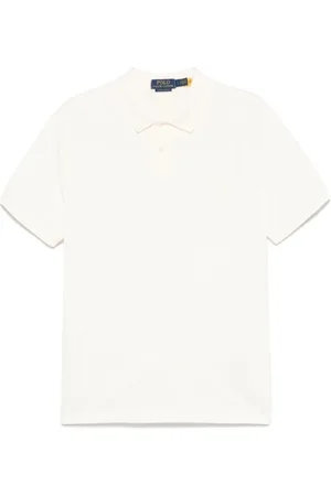 Ralph Lauren Tops, Heren, , M, Katoen, Polo Shirt met Korte Mouwen