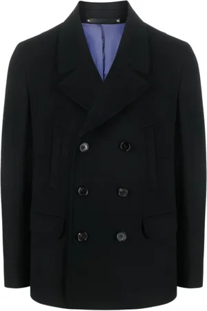 Paul Smith Jassen, Heren, Zwart, L, Wol, Double-Breasted Blazer