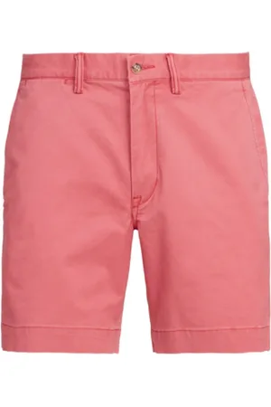 Ralph Lauren Korte broeken, Heren, Rood, W31, Katoen, Stretch Katoen Nantucket Shorts