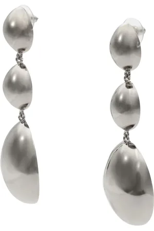 Isabel Marant Accessoires, Dames, Grijs, ONE Size, Chique Oorbellen met Lusdesign
