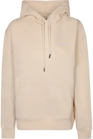 Jacquemus Sweatshirts & Hoodies, Heren, , L, Katoen, Katoenen Hoodie met Logo Print