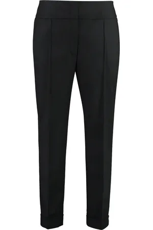 PESERICO SIGN Broeken, Dames, Zwart, XL, Katoen, Cotton Blend Chino Broek