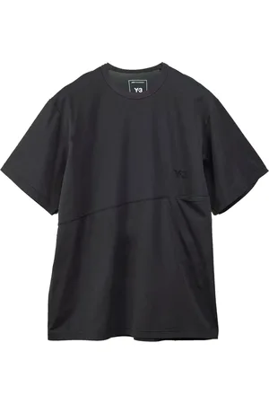 Y-3 Tops, Heren, Zwart, L, Katoen, Zwart Oversized T-shirt