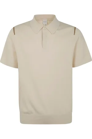 Paul Smith Tops, Heren, Wit, S, Witte Polo Shirt met Contrasterende Trim