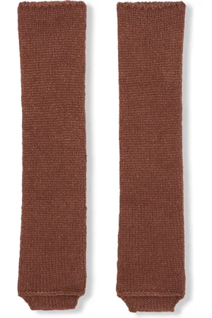 Cortana Ondergoed, Dames, Bruin, ONE Size, Wol, Baby alpaca en zijden beenwarmers