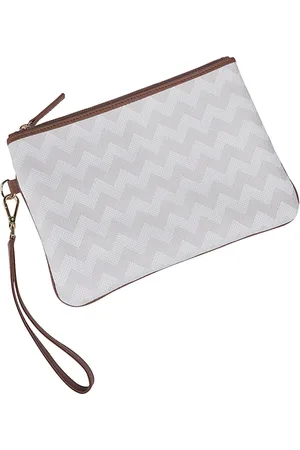 ELEVENTY Tassen, Dames, Wit, ONE Size, Katoen, Katoenen Canvas Hertenprint Tote Tas