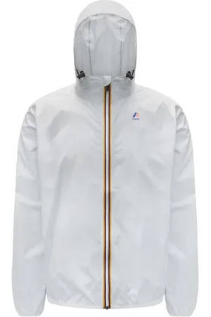 K-Way Jassen, unisex, Grijs, M, Nylon, Regenjas
