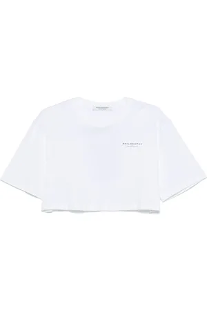 Serafini Tops, Dames, Wit, M, Katoen, Jersey T-shirt