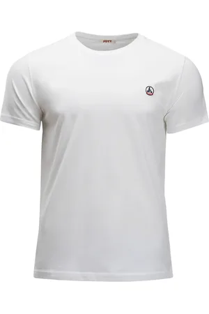 Jott Tops, Heren, Wit, L, Katoen, T-shirt Pietro
