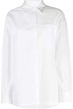 Kenzo Blouses & Shirts, Dames, Wit, S, Natuurlijk Wit Shirt
