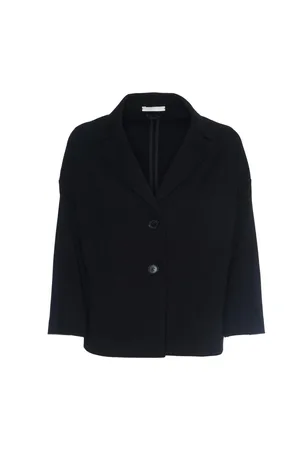 Circolo Jassen, Dames, Zwart, M, Zwarte Dames Caban Jas