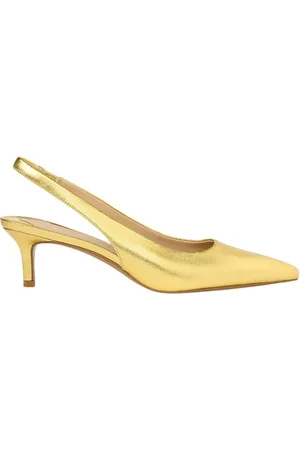 Ralph Lauren Schoenen, Dames, Geel, 41 EU, 802935635002 Hoge HAK Sandalen