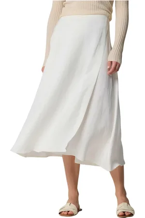 Kocca Rokken, Dames, Wit, XS, Midi Rok