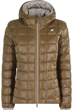 K-Way Jassen, Dames, Bruin, S, Polyester, Thermo Double Stylish Lily Jacket