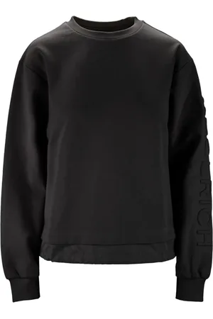 Woolrich Sweatshirts & Hoodies, Dames, Zwart, M, Katoen, Pullover Sweater