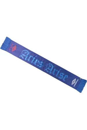 ARIES Accessoires, Heren, Blauw, ONE Size, Blauwe Rose Sjaal