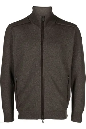 Paul & Shark Truien, Heren, Bruin, XL, Wol, Luxueus Kasjmier/Wollen Jas