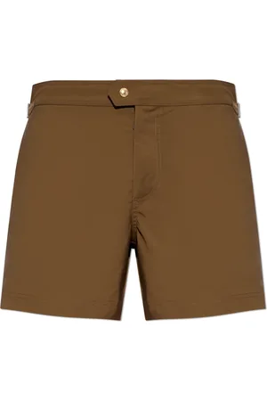 Tom Ford Badkleding, Heren, Groen, XL, Zwemshorts