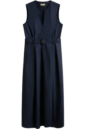 Woolrich Kleedjes, Dames, Blauw, M, Katoen, Blauwe Jurk