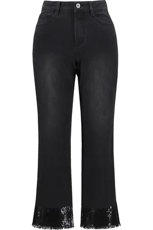 Joseph Ribkoff Jeans, Dames, Zwart, 5Xl, Bootcut Jeans