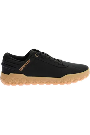 Caterpillar Schoenen, Heren, Zwart, 43 EU, Canvas Lage Hex Sneakers