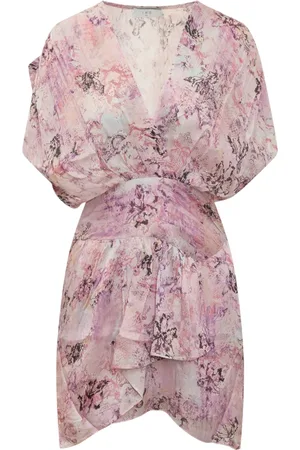 IRO Kleedjes, Dames, Veelkleurig, L, Polyester, Tissina Jurk