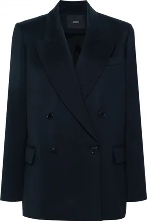 Joseph Jassen, Dames, Blauw, L, Wool Stretch Blazer - Jaden