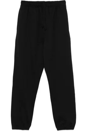 Y-3 Broeken, Heren, Zwart, S, Katoen, Zwarte Katoenen Modebroek