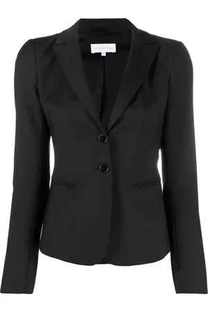 Patrizia Pepe Jassen, Dames, Zwart, M, Katoen, Blazer