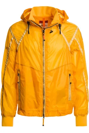 Parajumpers Jassen, Heren, Geel, M, Nylon, Oranje Jas met Capuchon