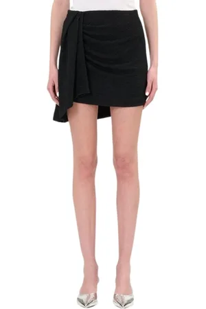 IRO Rokken, Dames, Zwart, S, Katoen, Ilivie Cotton Stretch Mini Rok