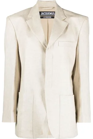 Jacquemus Jassen, Dames, , M, Katoen, La Veste D`Homme Blazer