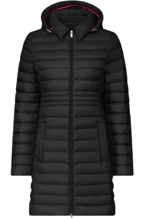 Jott Mantels, Dames, Zwart, M, Leer, Vero 2.0 Parka Jas