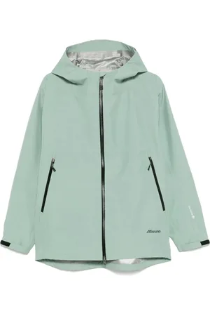 Mizuno Jassen, Heren, Groen, XL, Groene Hoodie met Rits