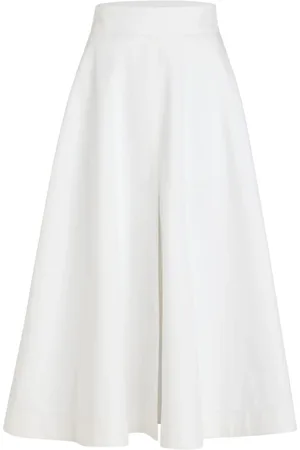 Patou Rokken, Dames, Wit, S, Witte hoge taille rok