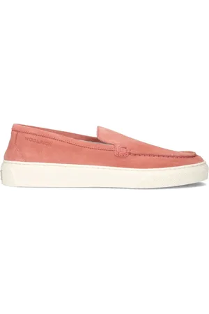 Woolrich Schoenen, Dames, Roze, 41 EU, Suède, Roze Suède Instaploafers